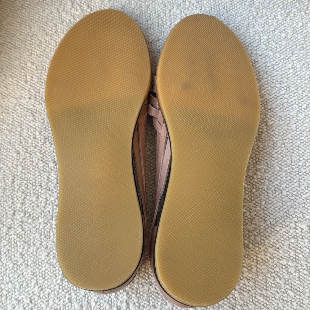 Nisolo natural huaraches flats. New without box. 8 - Picture 5 of 6